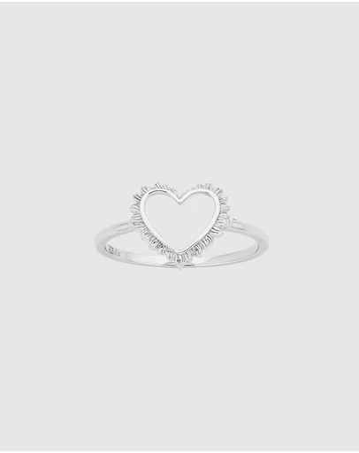 Karen Walker - Flaming Heart Ring