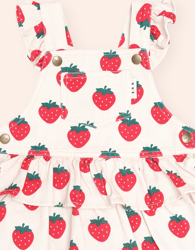Huxbaby - Tiered Pinafore Dress - Babies-Kids