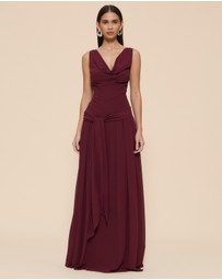 CHANCERY - Kiara Cowl Neck Maxi Dress