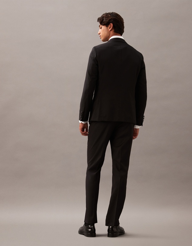 Calvin Klein - Grosgrain Lapel Wool Dinner Jacket