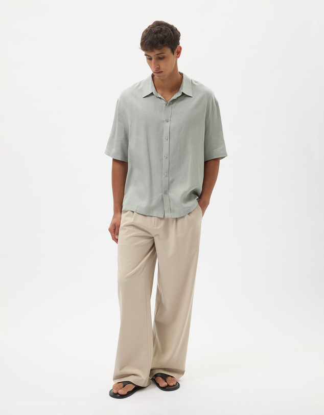 AERE - Relaxed Drape Shirt