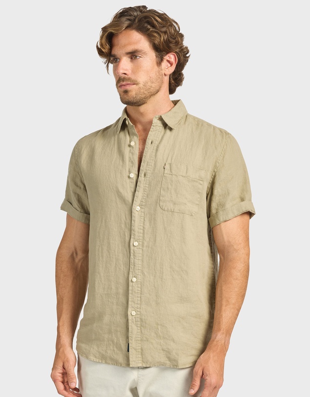 Academy Brand - Hampton Linen S/S Shirt