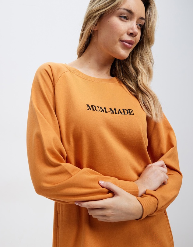 OMM Label - Mum-made Nursing Sweatshirt Dress