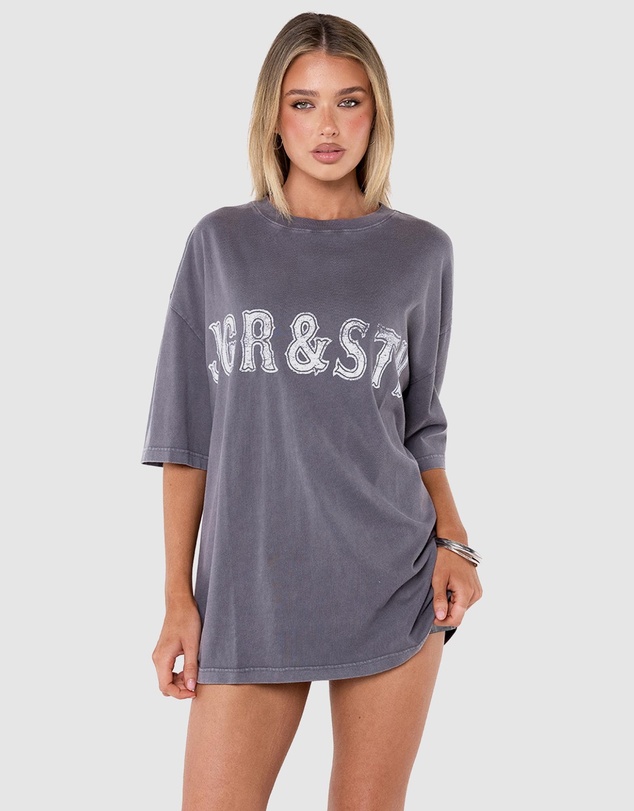 JGR & STN - Saloon Oversized T-Shirt - ICONIC EXCLUSIVE