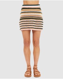 The Upside - Bohemia Crochet Mini Skirt