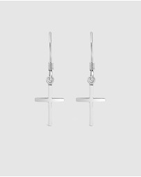 Ichu - Tiny Cross Earrings