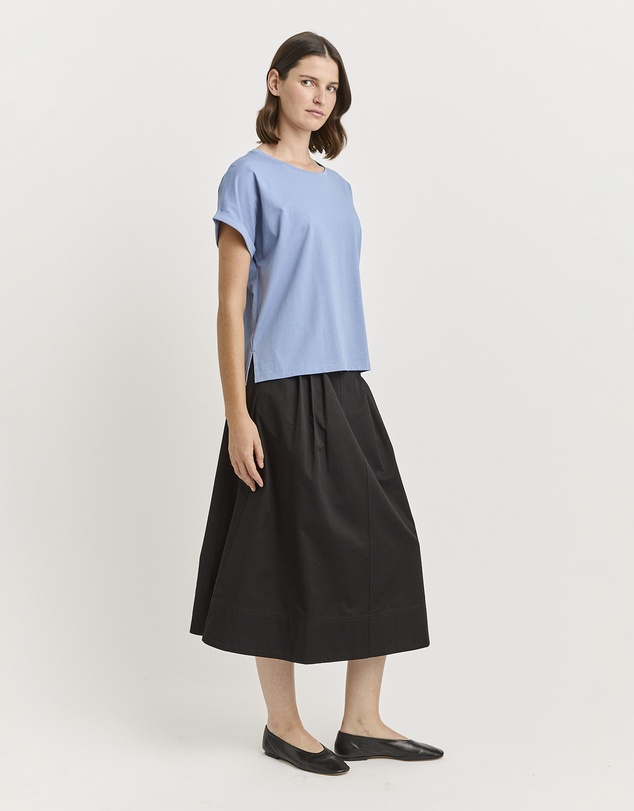 Toorallie - Roll Sleeve Organic Cotton Tee