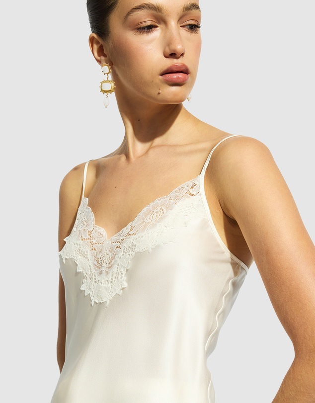 GINIA - Silk Lace Cami
