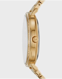 Michael Kors - Pyper Gold Tone Analogue Watch