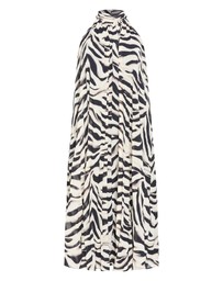 City Chic - Aida Print Pleat Maxi Dress