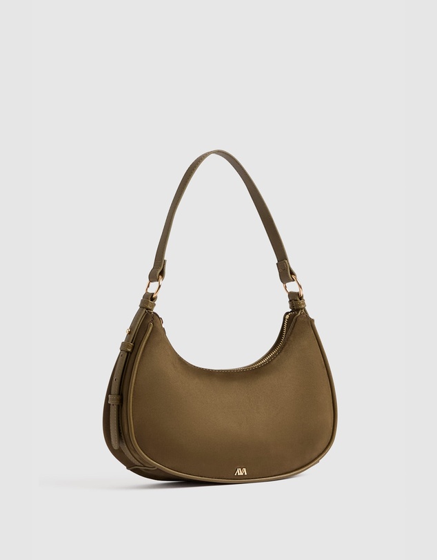AYA - Sophia Vegan Suede Shoulder Bag