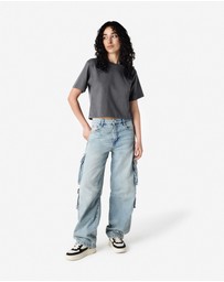 American Apparel - Women's Fine Jersey Boxy T-Shirt