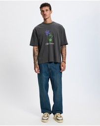 Thrills - Reentry Box Fit Oversize Cropped Tee