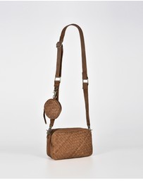 Cobb & Co - Millner Woven Leather Camera Bag