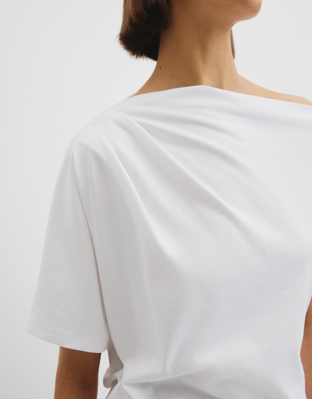 Country Road - Australian Cotton One Shoulder T-shirt