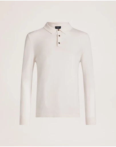 SABA - Franklin Merino Wool Long Sleeve Polo