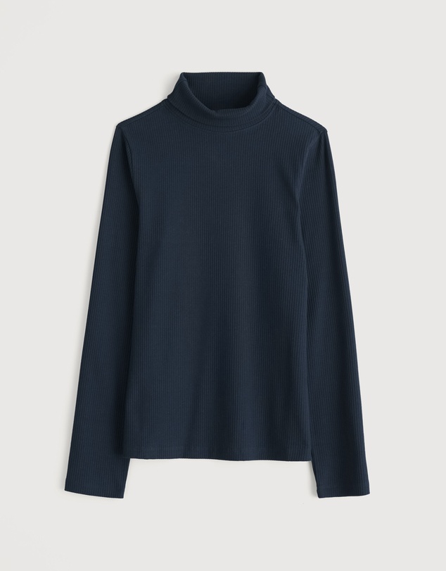 Seasalt - Seasalt Cornwall Navy Hazel Rib Top