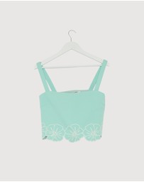 Revibe - Repaired BY JOHNNY. Cabana Box Cami - AU 10