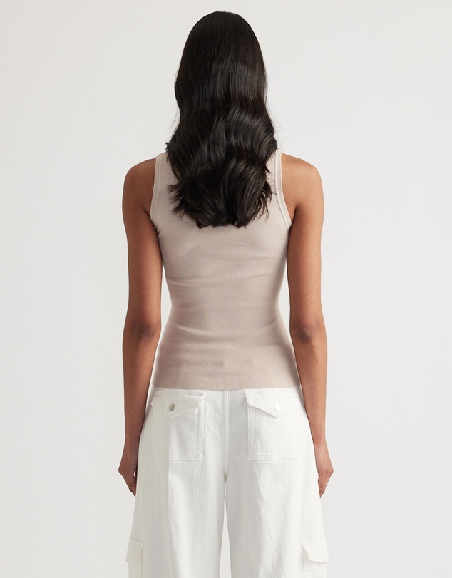 Decjuba - Holly Square Neck Knit Tank