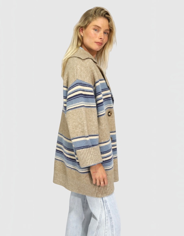 Belle & Bloom - So Many Likes Oversized Knitted Cardi Coat