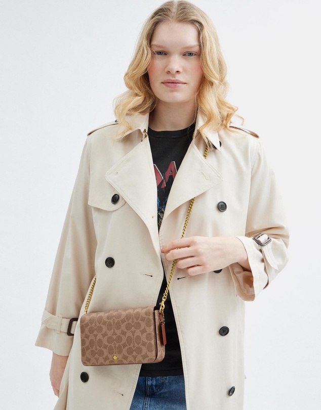 Coach - Coated Canvas Signature Essential Crossbody