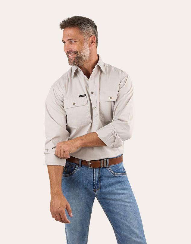 Ringers Western - King River Full Button Work Shirt