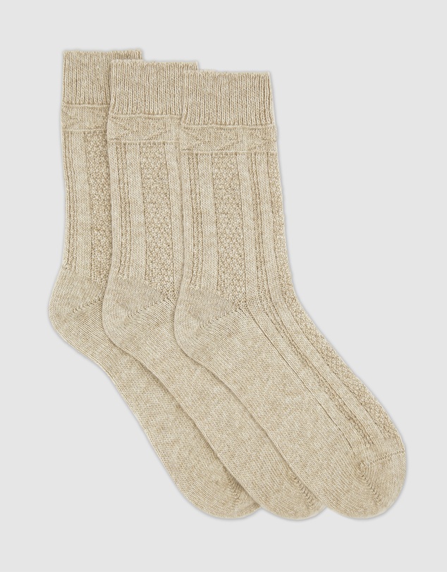Levante - 3 Pack Carmella Crew Sock