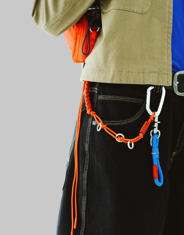 Topologie - Braided Keychain