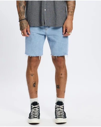 Thrills - Bones Raw Slim Denim Shorts