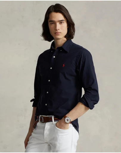 Polo Ralph Lauren - ICONIC EXCLUSIVE - Custom Fit Garment-Dyed Oxford Shirt