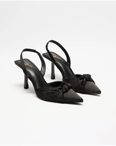 SPURR - Lina Satin Heels - ONLINE EXCLUSIVE