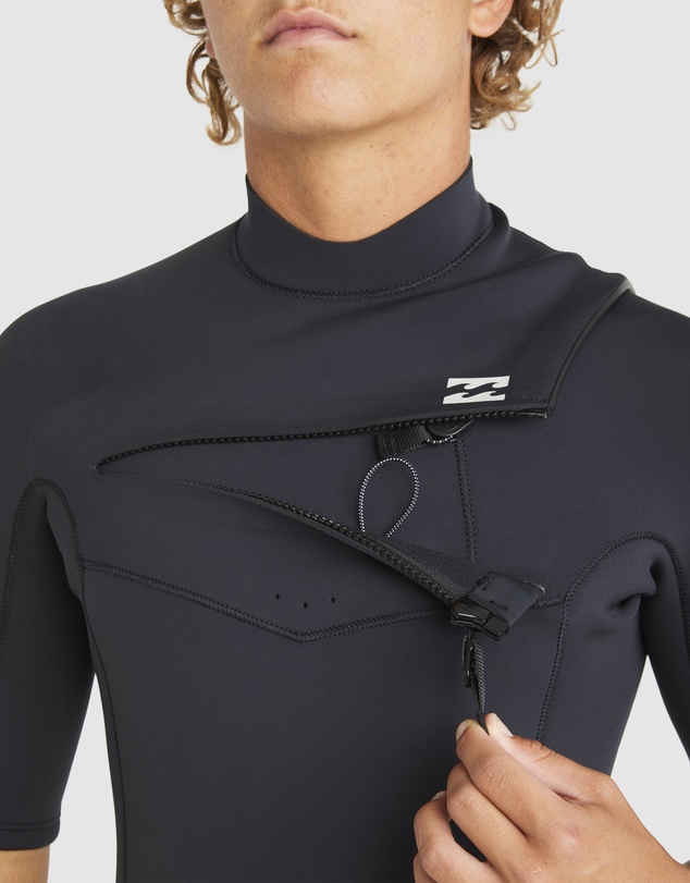 Billabong - Mens 2/2mm Absolute Natural Chest Zip Springsuit