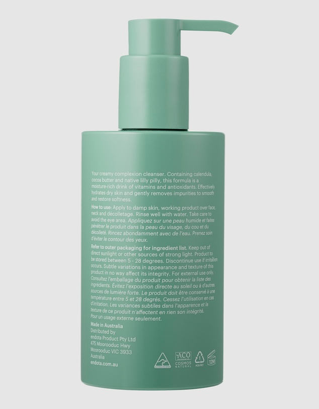 Endota - Organics - Moisture Restore Cleansing Milk