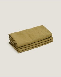 Carlotta + Gee - 100% Linen Napkin Set
