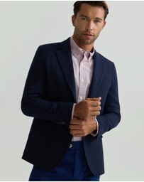 Oxford - Blake Herringbone Wool Blazer