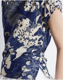& Other Stories - Draped Cowl-Neck Top