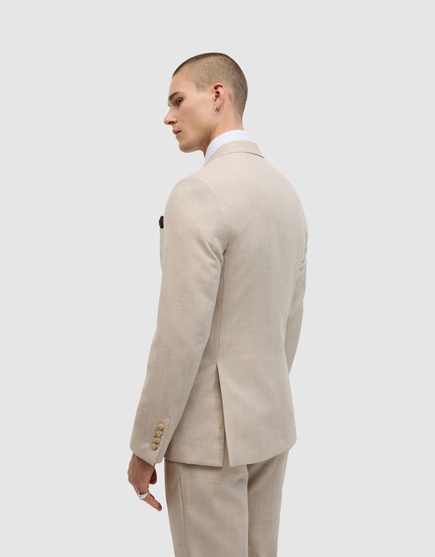 Politix - Wool Blend Regular Stretch Premium Tailored Jacket