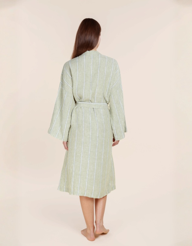 Gingerlilly - Rosalind Linen Robe