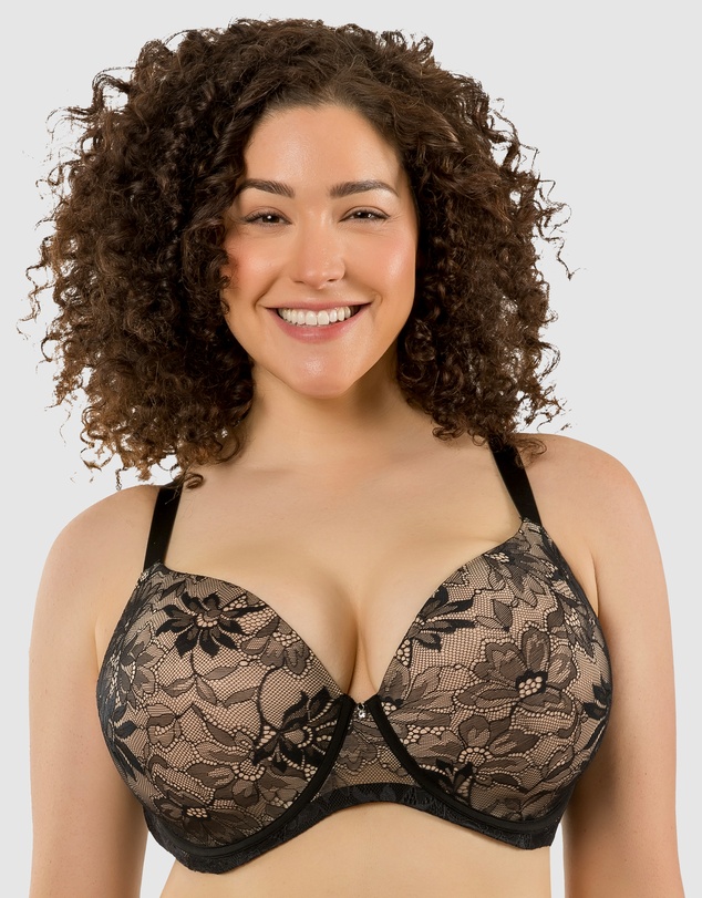 Parfait - Luxlacy Moulded Wired Lace T-Shirt Bra