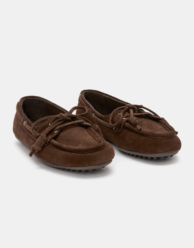 ARKET - Split Suede Boat Shoes