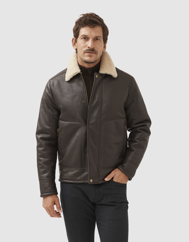 Rodd & Gunn - Arrowtown Shearling Leather Jacket