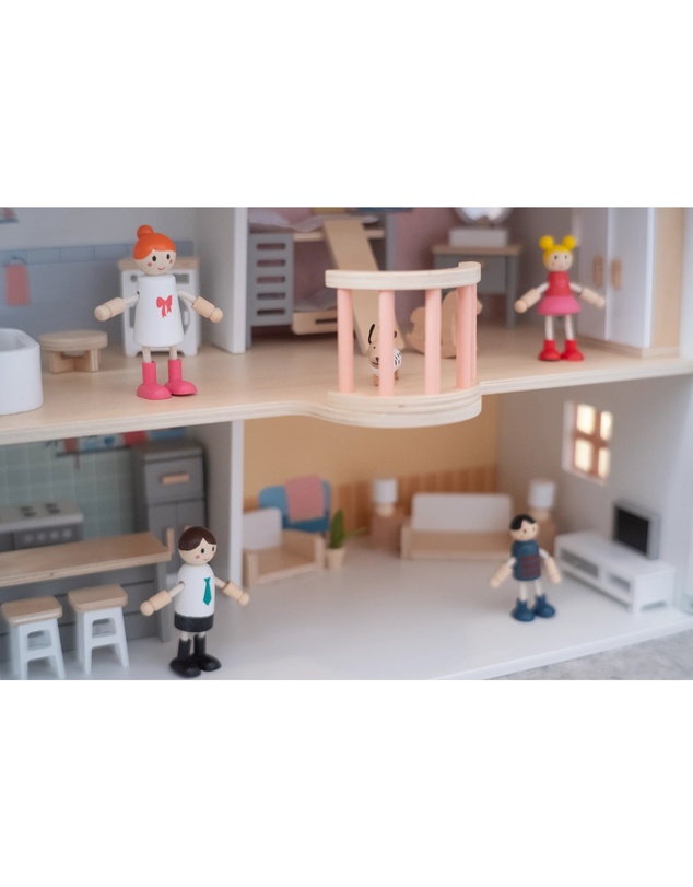 Saint Germaine - Doll House Happy Family 5 Piece