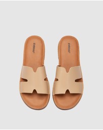 EVERAU - EverAU Ugg Clovey Cow Leather Upper Loafer Oxfords Flats