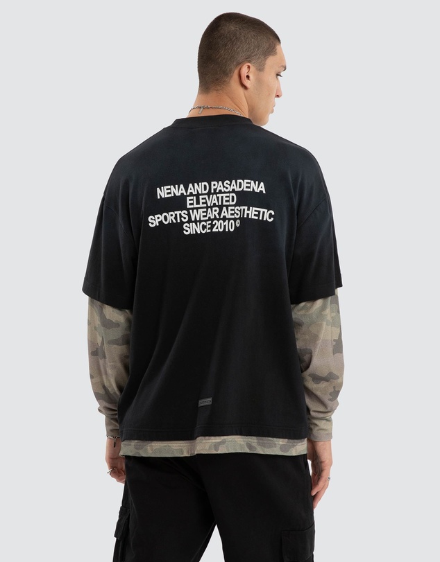Nena & Pasadena - Mirror Layered LS Tee