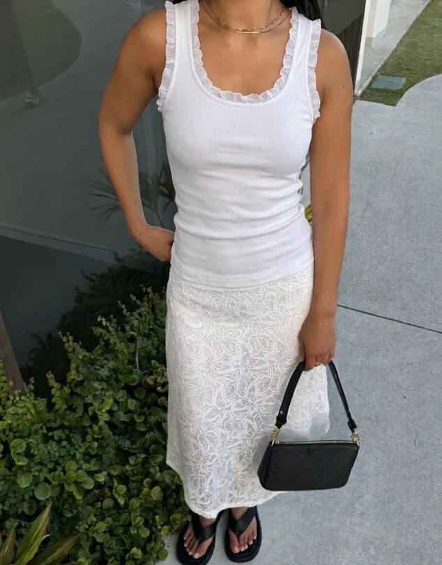 The Fated - Kaitlyn Frill Rib Tank