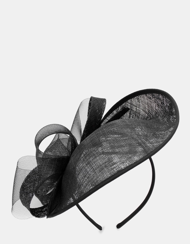 Morgan & Taylor - Courtney Fascinator in Black
