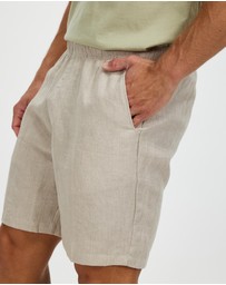 Merlino Street - School Boy Linen Shorts