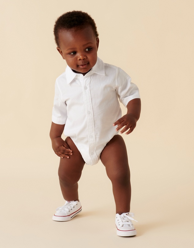 Designer Kidz - Jackson S/S Formal Romper