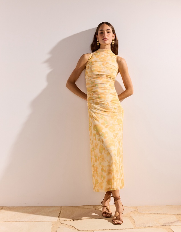MINKPINK - Clair Mesh Midi Dress