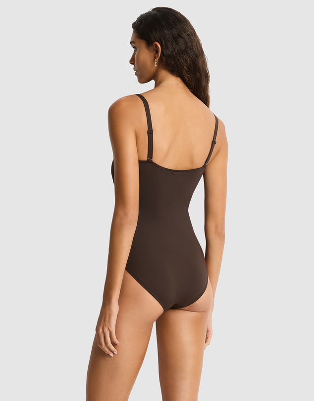 Sea Level Australia - Scalloped Square Neck Bralette One Piece